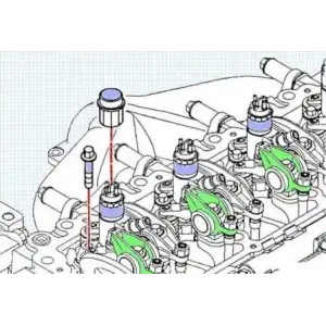 Камминз 3.8 снятие и установка форсунок
